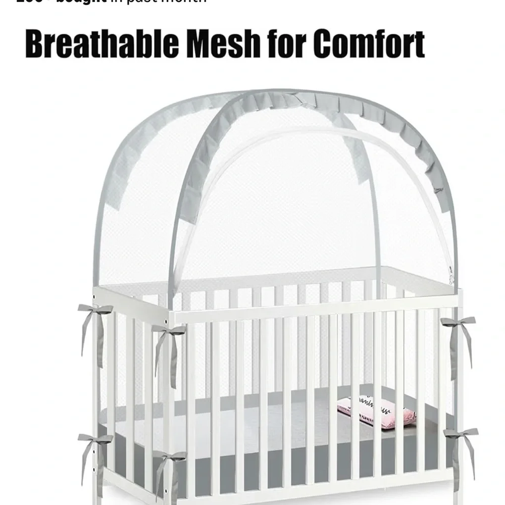 Light Gray Canopy Net - Picture 2 of 4